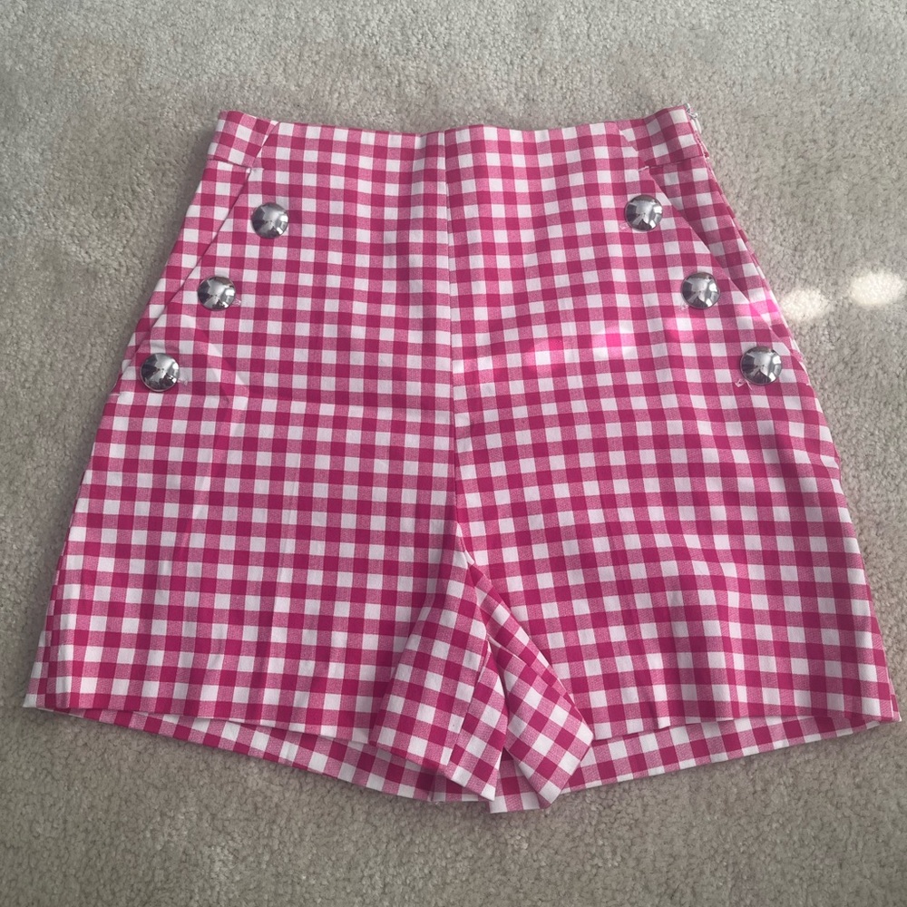 ZARA Pink Gangnam Shorts